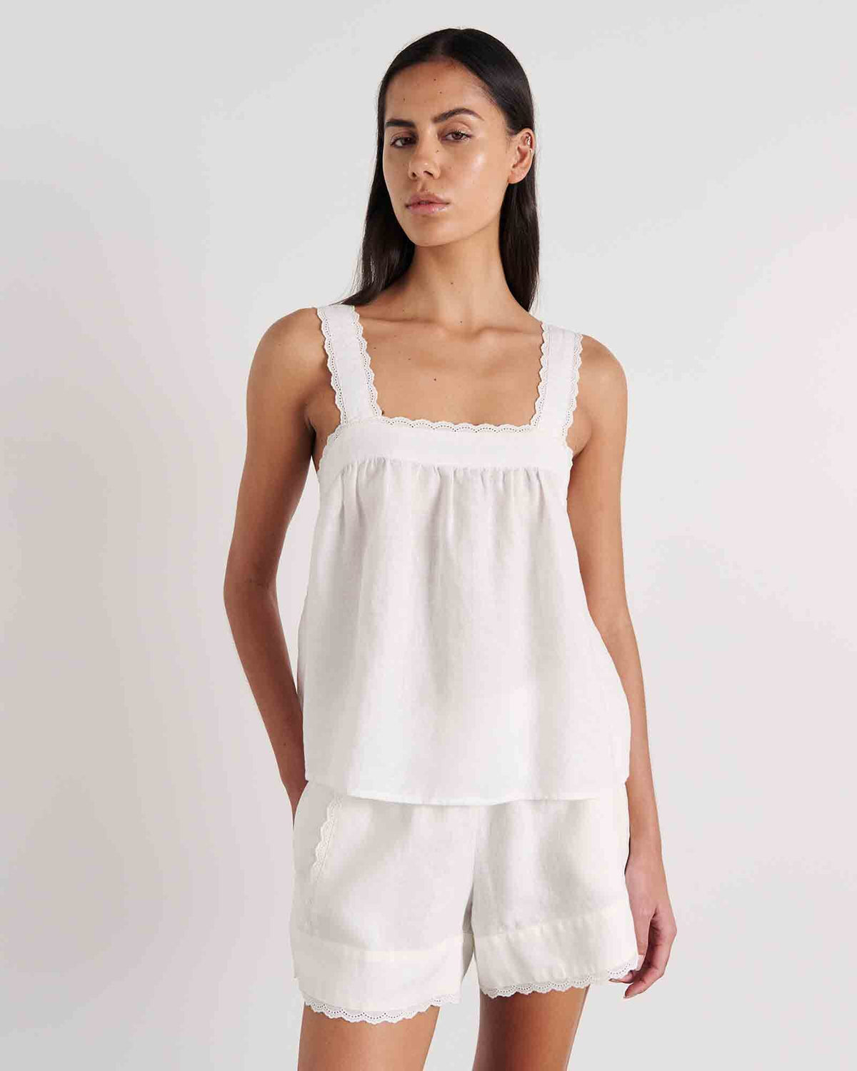 Olivia Linen Top