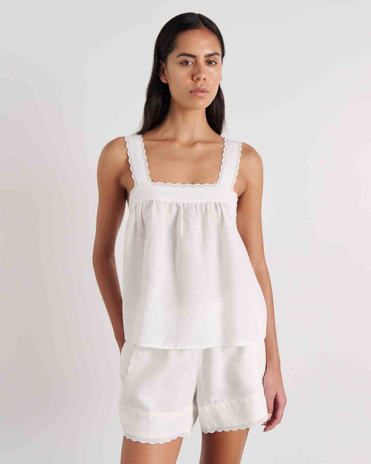 Olivia Linen Top