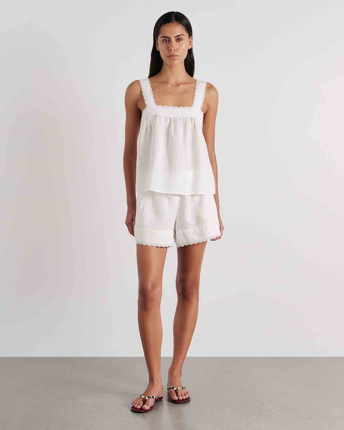 Olivia Linen Top