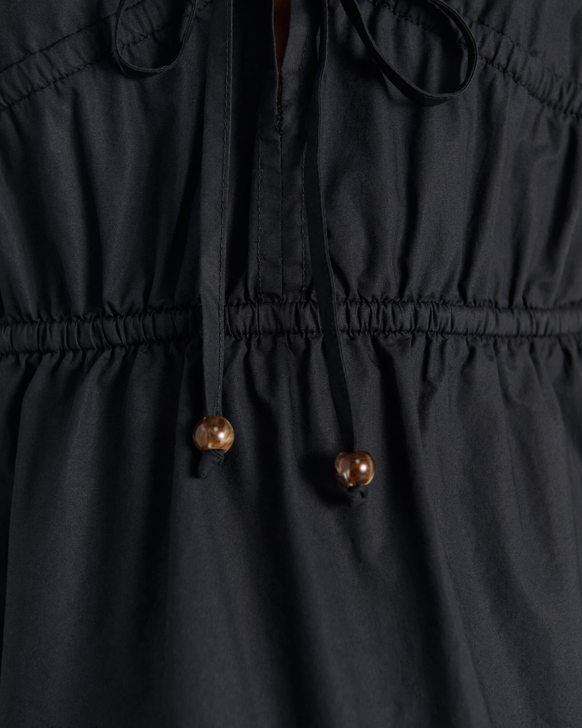 Eden Poplin Tie Top
