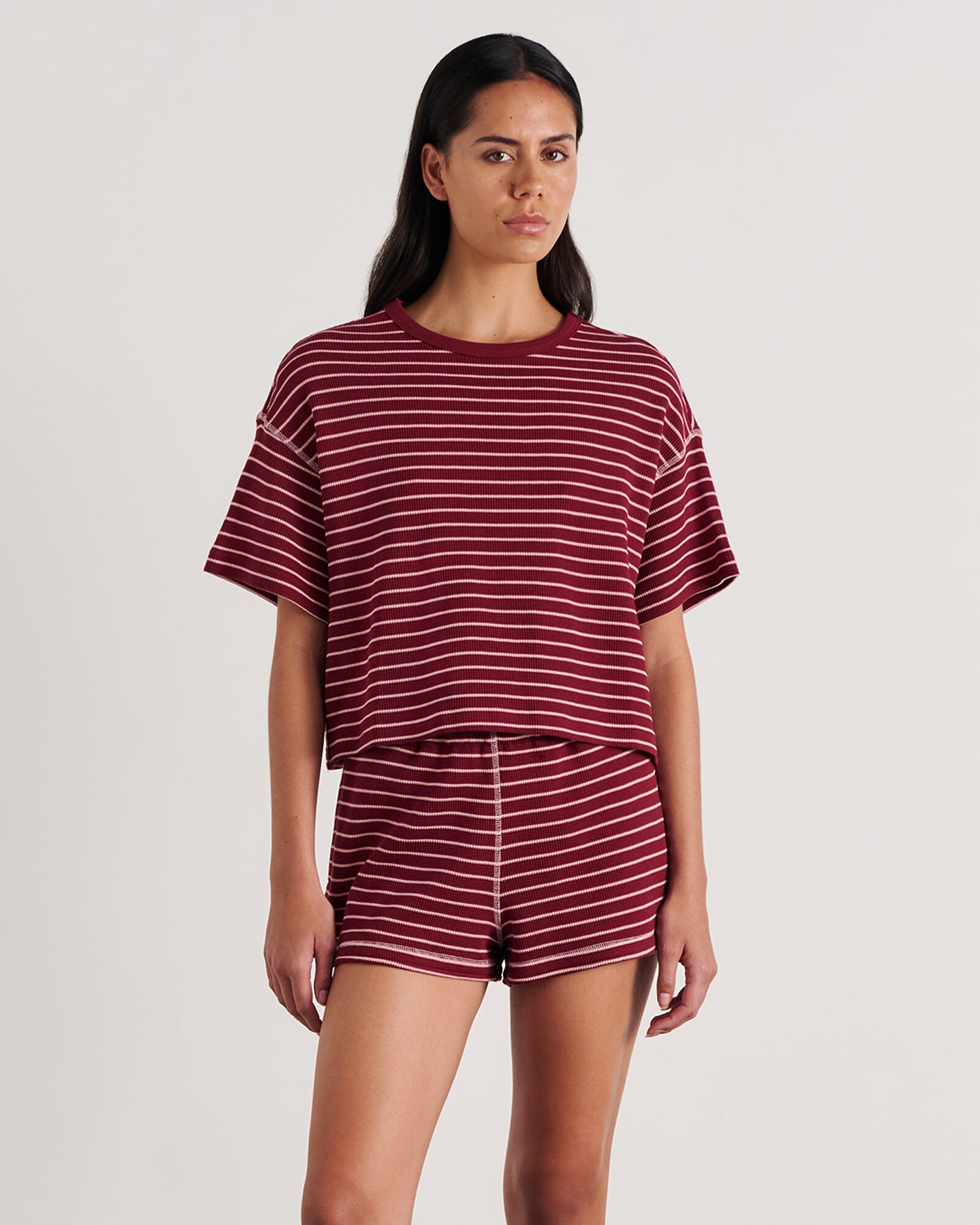 Milly Waffle SS Tee