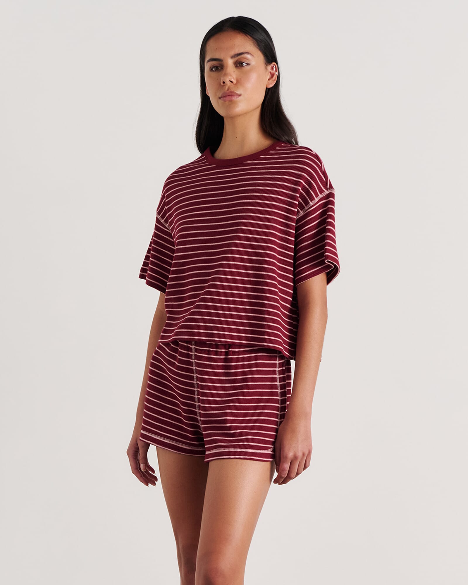 Milly Waffle SS Tee