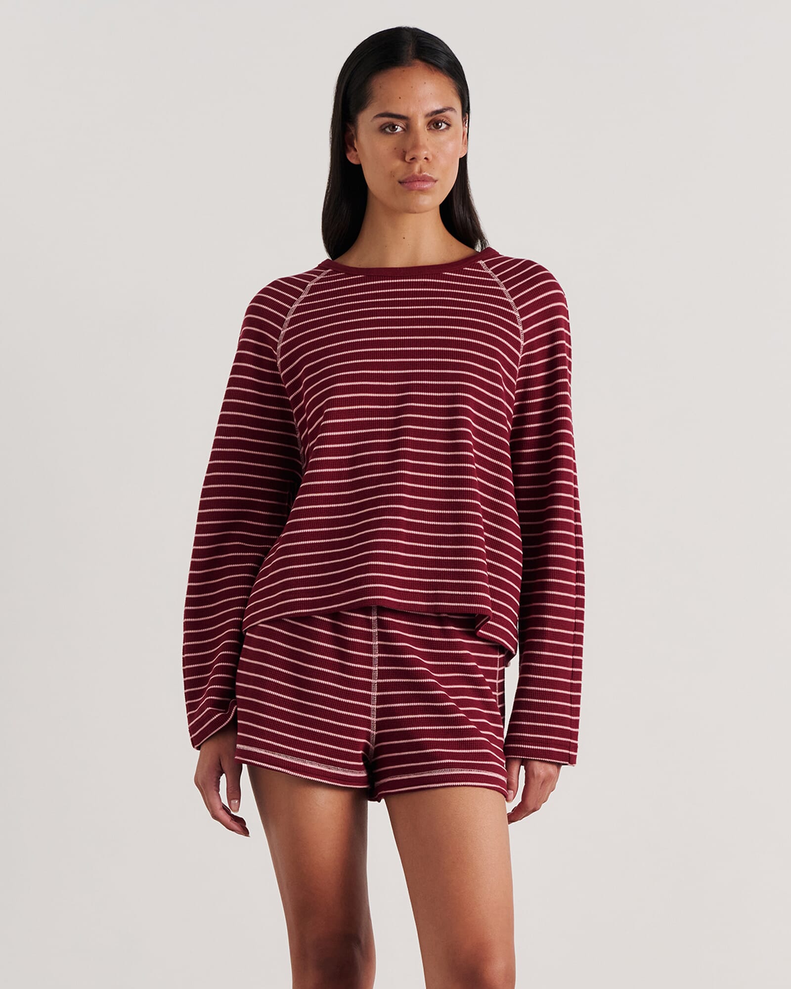 Milly Waffle LS Tee
