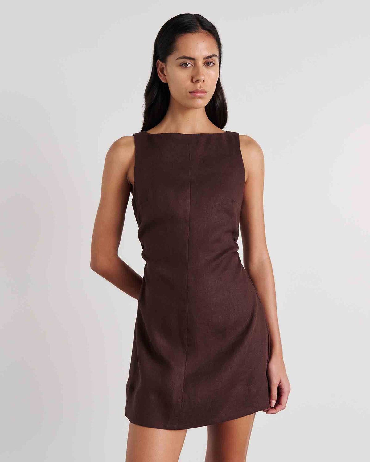 Bloom Linen Classic Dress