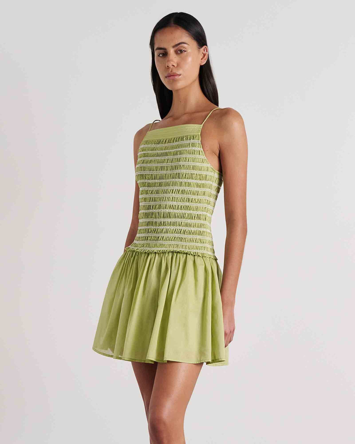 Marie Shirred Dress