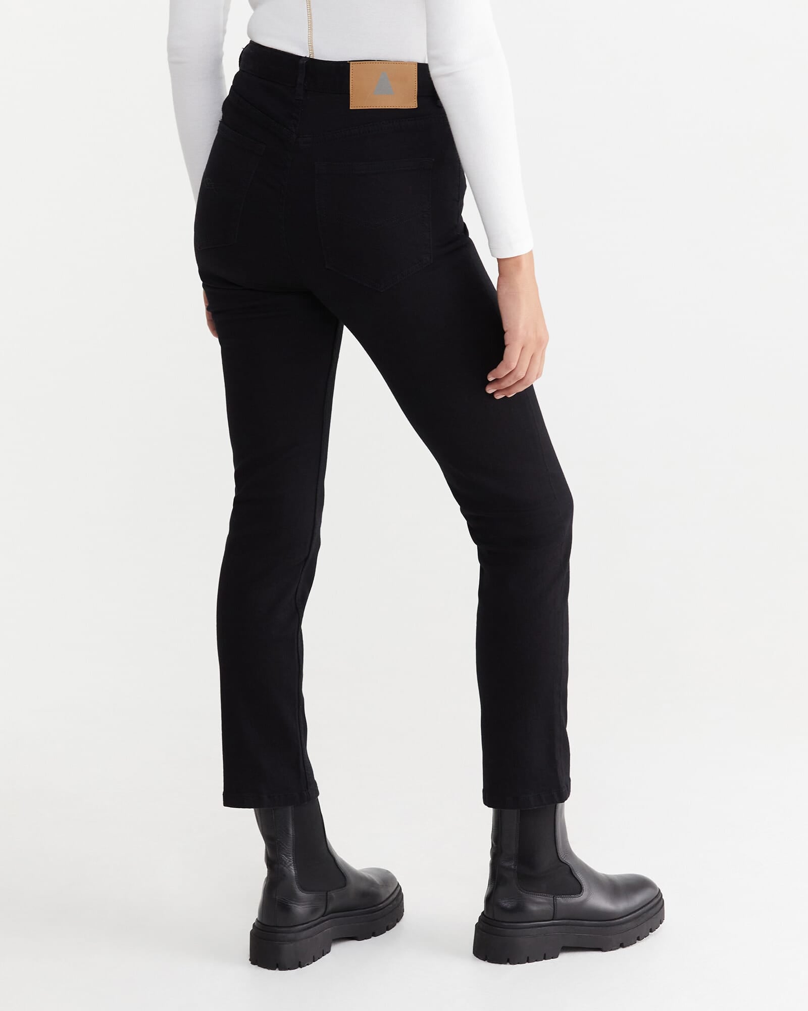 JAG bianca ankle grazer jeans black
