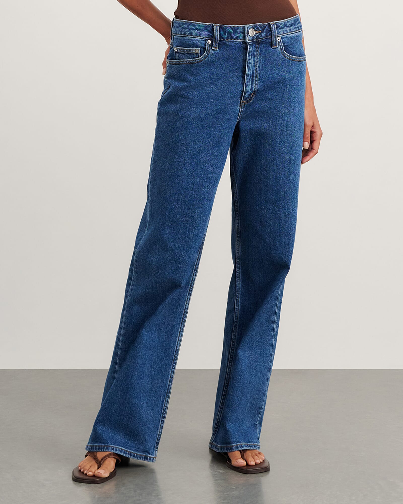 JAG billie wide leg jean bluewash