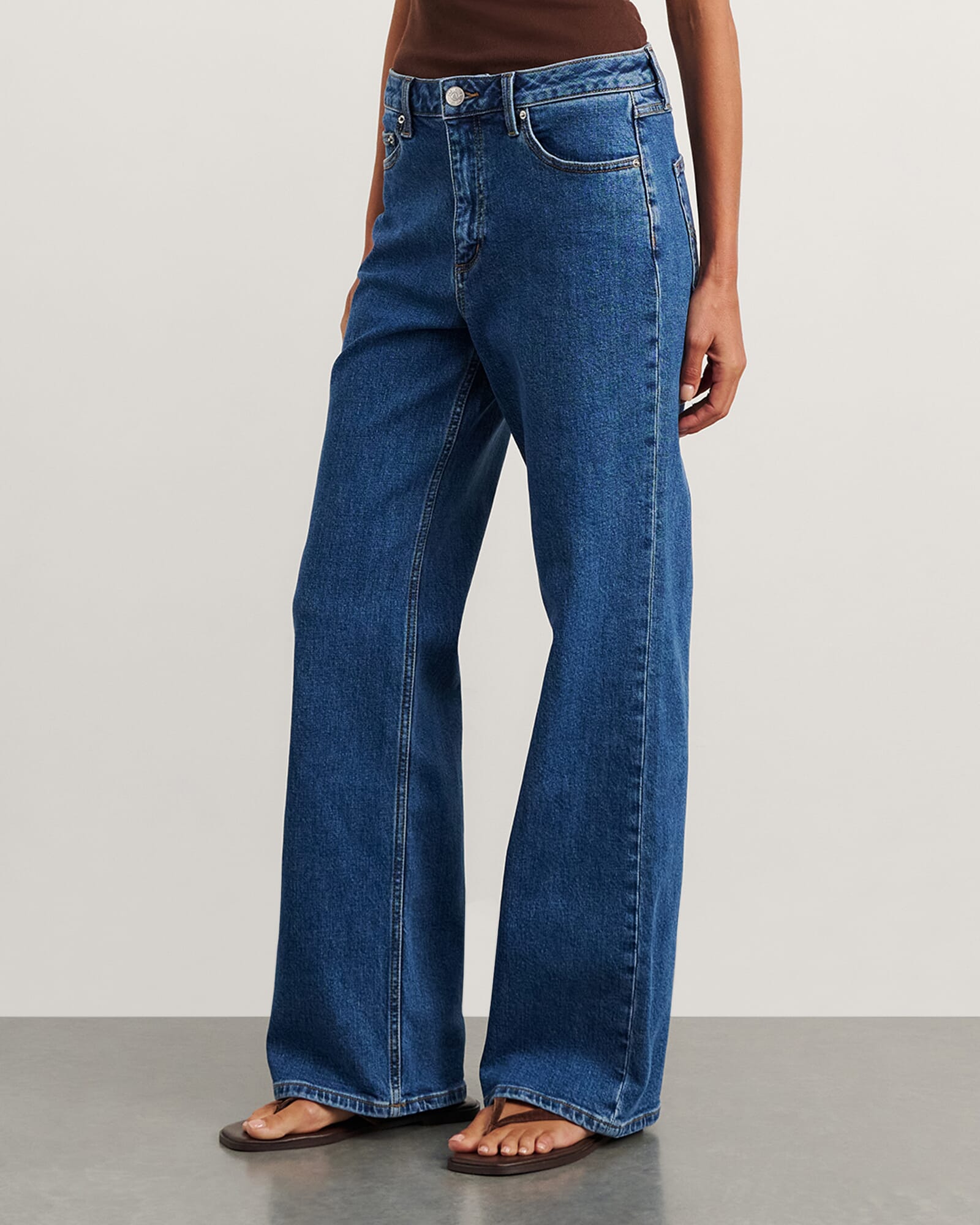 JAG billie wide leg jean bluewash