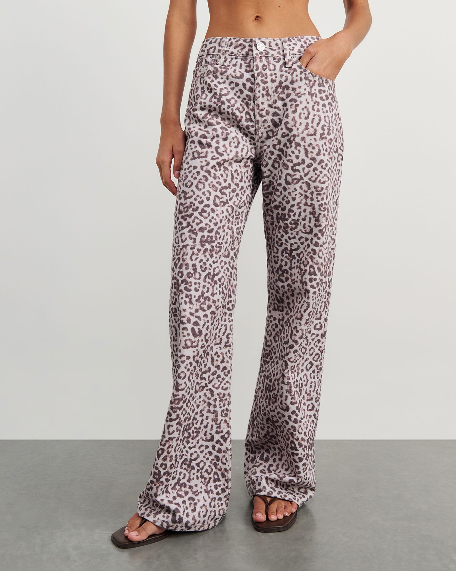 Carrie Slouch Jean LEOPARD | JAG