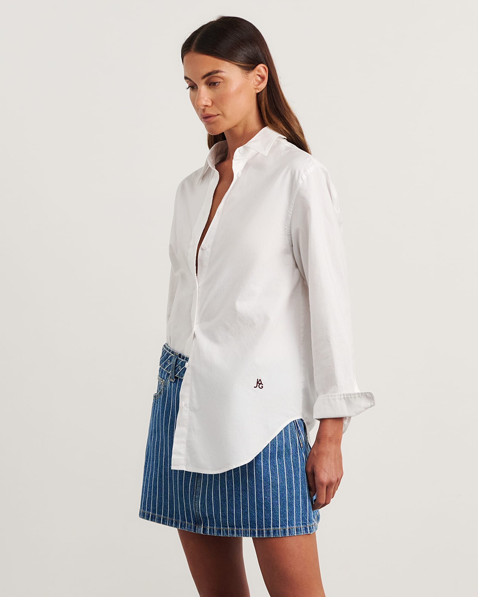 JAG oxford shirt white