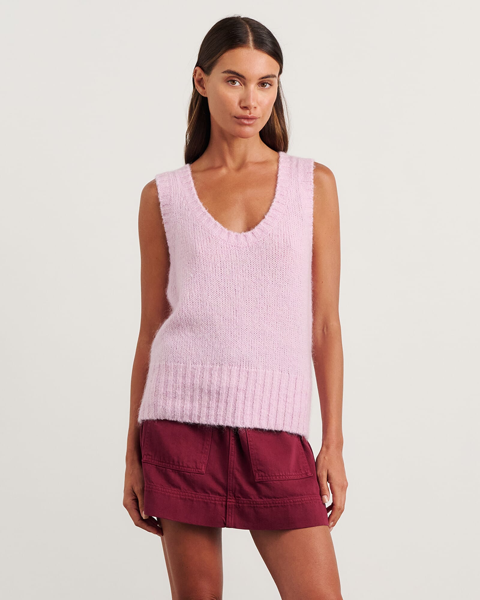 JAG lily vest pinkfrost