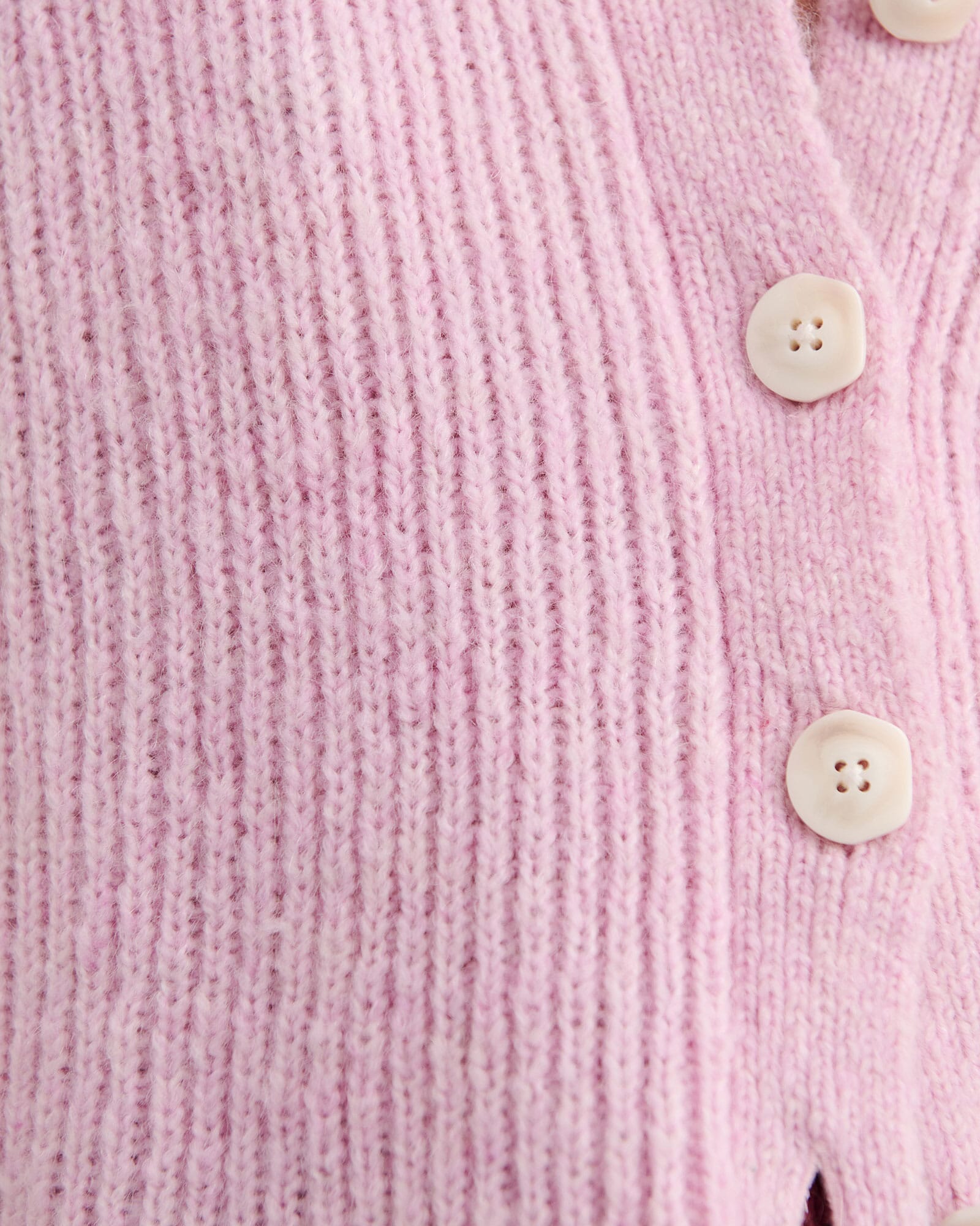 JAG lily button vest pinkfrost