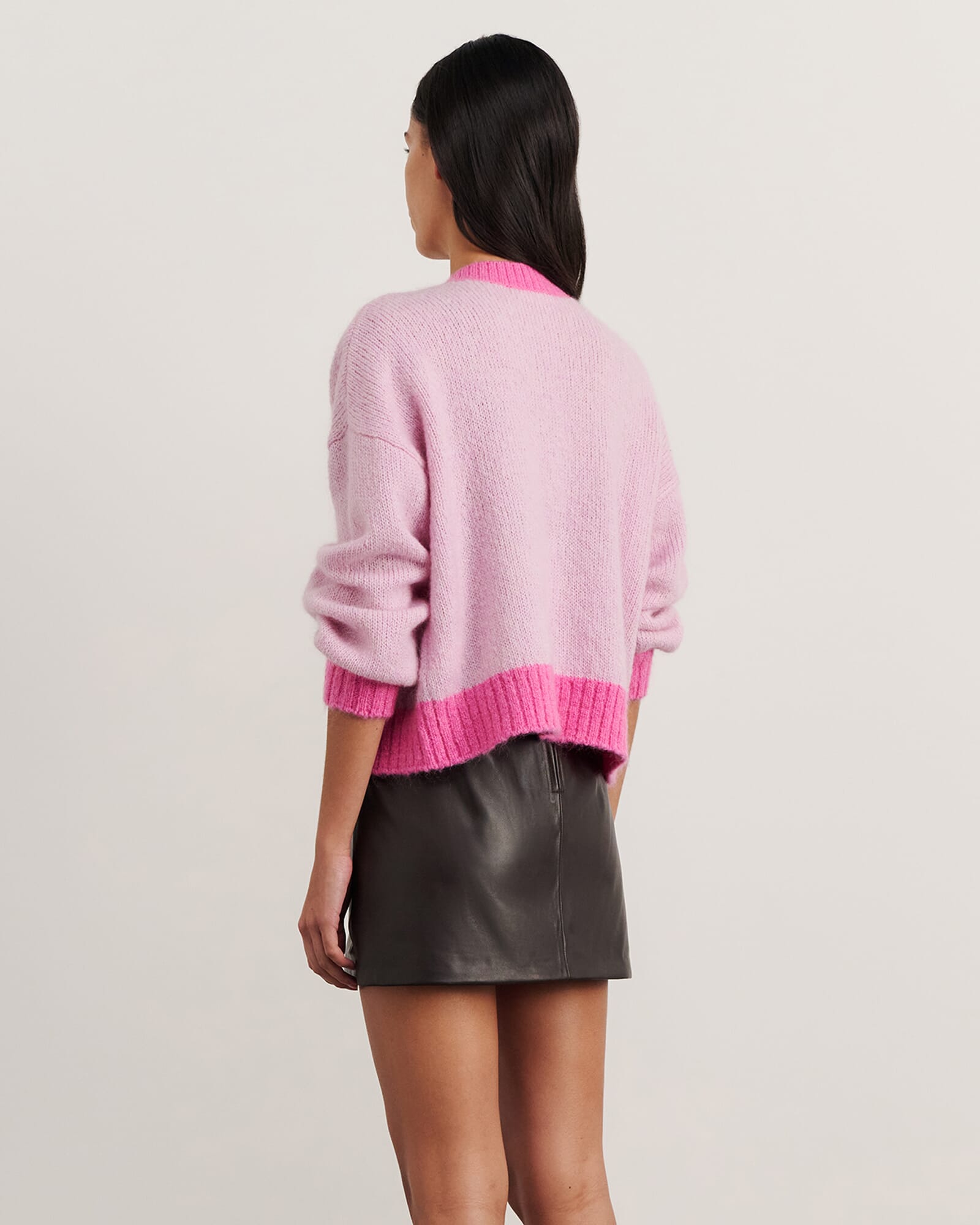 JAG lily cardigan pinkmulti